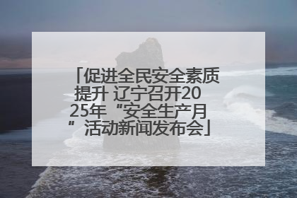 促进全民安全素质提升 辽宁召开2025年“安全生产月”活动新闻发布会