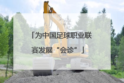 为中国足球职业联赛发展“会诊”
