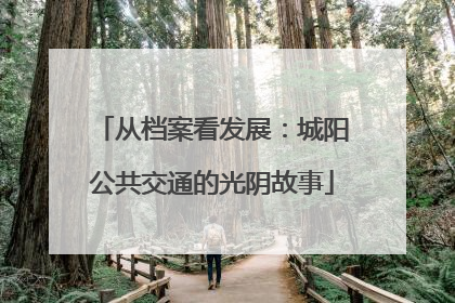 从档案看发展：城阳公共交通的光阴故事