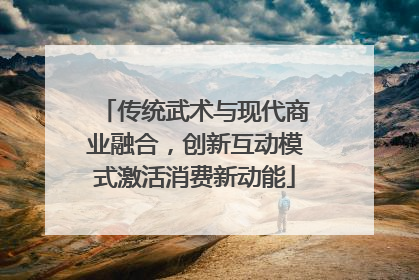 传统武术与现代商业融合，创新互动模式激活消费新动能