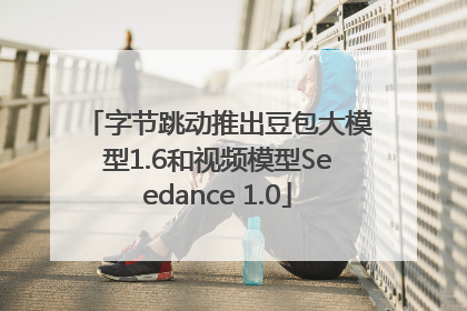 字节跳动推出豆包大模型1.6和视频模型Seedance 1.0