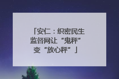 安仁：织密民生监督网让“鬼秤”变“放心秤”
