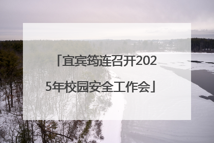 宜宾筠连召开2025年校园安全工作会
