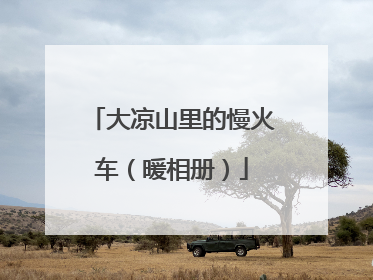 大凉山里的慢火车（暖相册）