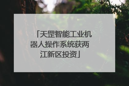 天罡智能工业机器人操作系统获两江新区投资