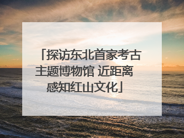 探访东北首家考古主题博物馆 近距离感知红山文化