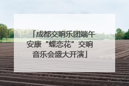 成都交响乐团端午安康“蝶恋花”交响音乐会盛大开演