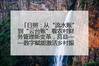 日照：从“流水账”到“云台账”看农村财务管理新变革，莒县——数字赋能激活乡村振兴“一池春水”