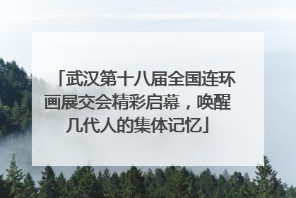 武汉第十八届全国连环画展交会精彩启幕，唤醒几代人的集体记忆
