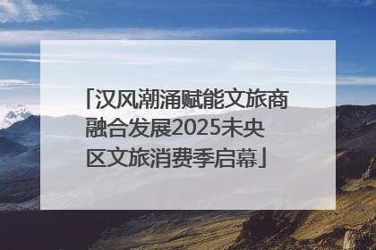 汉风潮涌赋能文旅商融合发展2025未央区文旅消费季启幕