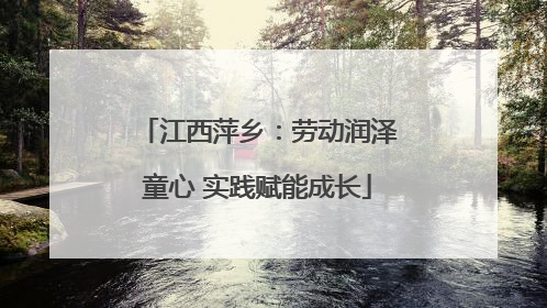 江西萍乡：劳动润泽童心 实践赋能成长