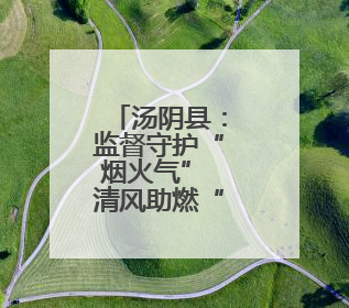 汤阴县：监督守护“烟火气” 清风助燃“夜经济”