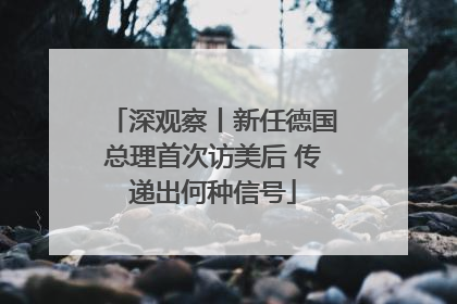 深观察丨新任德国总理首次访美后 传递出何种信号