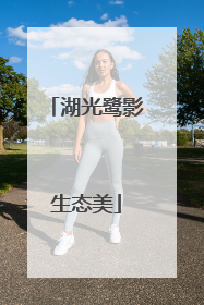 湖光鹭影生态美