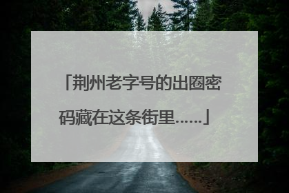 荆州老字号的出圈密码藏在这条街里……