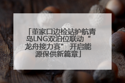 董家口边检站护航青岛LNG双泊位联动“龙舟接力赛” 开启能源保供新篇章