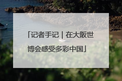 记者手记｜在大阪世博会感受多彩中国