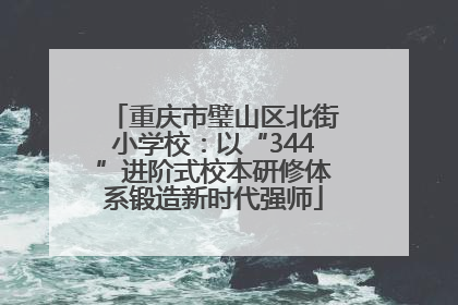 重庆市璧山区北街小学校：以“344”进阶式校本研修体系锻造新时代强师