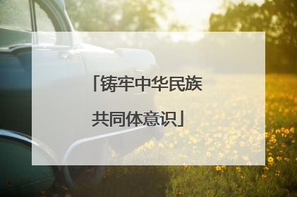 铸牢中华民族共同体意识