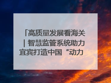 高质量发展看海关｜智慧监管系统助力宜宾打造中国“动力电池之都”