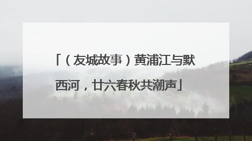 （友城故事）黄浦江与默西河，廿六春秋共潮声