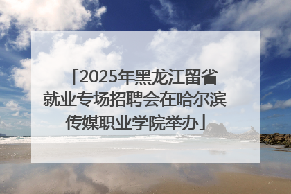 2025年黑龙江留省就业专场招聘会在哈尔滨传媒职业学院举办