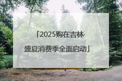 2025购在吉林·盛夏消费季全面启动